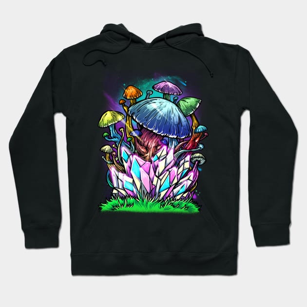 Magic Mush Crystal Hoodie by XXII Designs